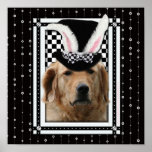 Easter - Some Bunny Loves You - Golden Retriever Posters