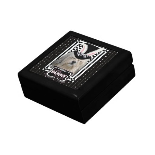 Easter - Some Bunny Loves You - Lowchen Jewelry Box