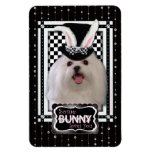 Easter - Some Bunny Loves You - Maltese Rectangle Magnets