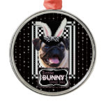 Easter - Some Bunny Loves You - Pug Christmas Tree Ornaments
