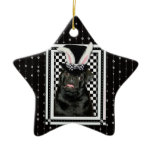 Easter - Some Bunny Loves You - Pug Ruffy Christmas Tree Ornaments
