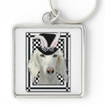 Easter - Some Bunny Loves You - Saluki Key Chain