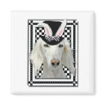 Easter - Some Bunny Loves You - Saluki Fridge Magnets