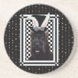 Easter - Some Bunny Loves You - Schnauzer Coasters