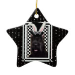 Easter - Some Bunny Loves You - Schnauzer Christmas Ornaments