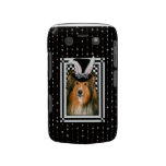 Easter - Some Bunny Loves You - Sheltie Blackberry Cases