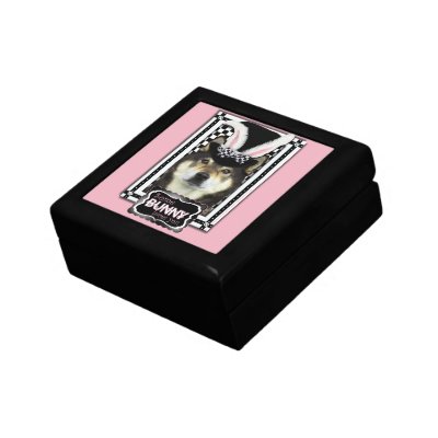 Easter - Some Bunny Loves You - Shiba Inu Yasha Gift Boxes by FrankzPawPrintz