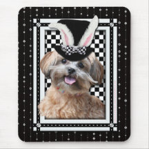Easter - Some Bunny Loves You - ShihPoo Mouse Pads