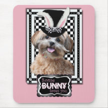 Easter - Some Bunny Loves You - ShihPoo Mousepads
