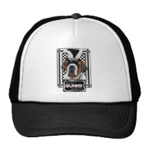 Easter - Some Bunny Loves You - St Bernard Trucker Hats