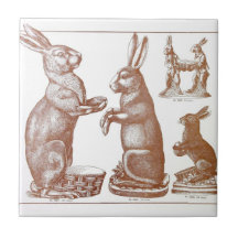Easter Tile Antique Chocolate Mold Bunny Catalogue