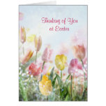 Easter Tulips Greeting Cards