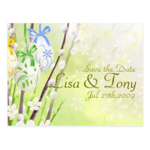 Easter Weeding - Customized Post Cards