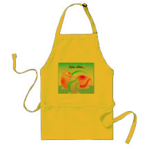Easter Wishes Kitchen Apron
