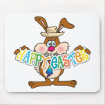 EasterB26 Happy Easter Bunny mousepads