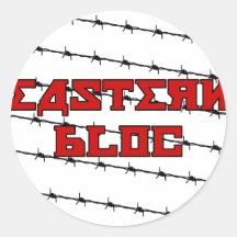 Eastern Bloc Round Sticker