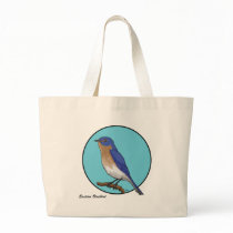 EASTERN BLUEBIRD CANVAS BAGS