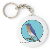 EASTERN BLUEBIRD KEYCHAINS