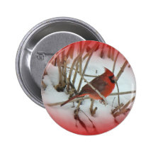 Eastern Cardinal Songbird Coordinating Items Pin