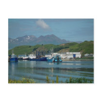 Eastern Channel, Dutch Harbour, AK Postcards
