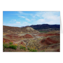 Eastern Oregon Painted Hills Vista Card