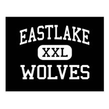 Eastlake - Wolves - High - Sammamish Washington Postcard