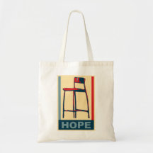Eastwooding Invisible Obama Chair of Hope Bag