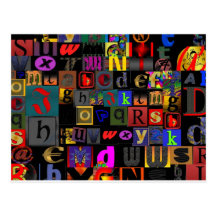 Easy as ABC Post Cards