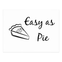 Easy as Pie Post Cards