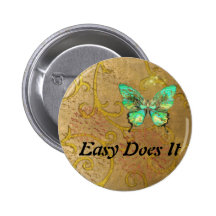Easy Does It Butterfly Button