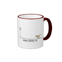 easy does it coffee mug