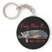 easy does it pepe keychain