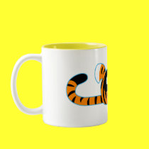 Easy-Going Cute Cartoon Tiger Mug