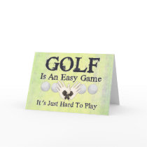 Easy Golf Greeting Cards