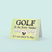 Easy Golf cards