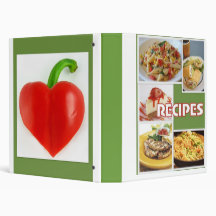 EASY LIVING RECIPES BINDER