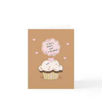 Eat A Cupcake Cards