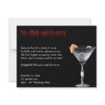 Eat Drink and be Scary Halloween Party Invitation