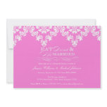 Eat Drink & Be Married Personalized Announcements