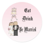 Eat,Drink,Be Married stickers