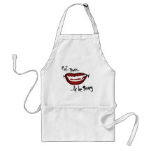 Eat... Drink... & Be Scary Aprons