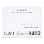 EAT, DRINK | RSVP CUSTOM INVITE