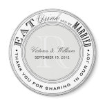 EAT, DRINK | WEDDING MAGNET