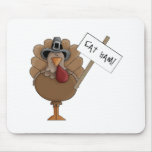 Eat Ham Mouse Pads