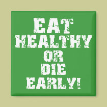 Eat healthy magnets