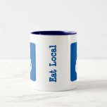 Eat Local Breastfeeding / Nursing Icon Mugs