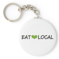 Eat Local Keychain