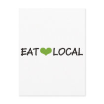 Eat Local Postcards