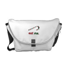 EAT ME CANDY CANE -.png Commuter Bags