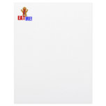 EAT ME! Gingerbread Man - Original Colors Letterhead